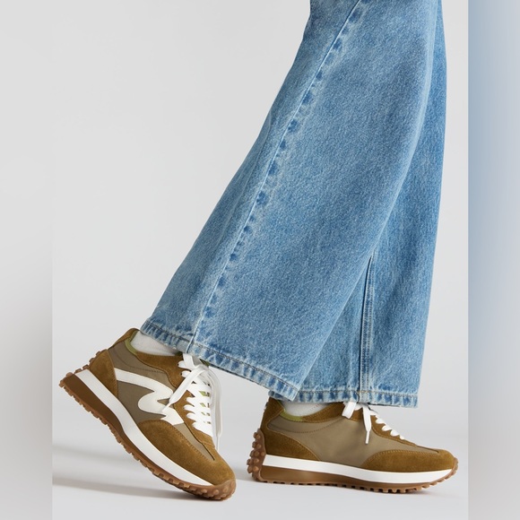 NWT Steve Madden CAMPO OLIVE MULTI SNEAKERS Sz 7,5 (no original box) - Picture 2 of 12